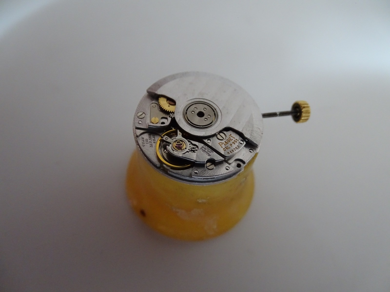 Piaget P951 Automatic Movement & Handset, Running