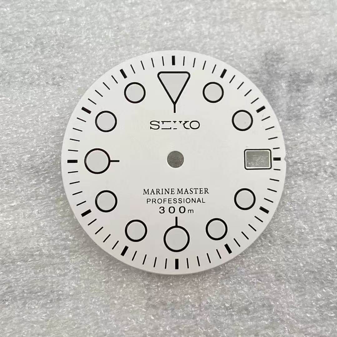 28.5mm Green Luminous Watch Dial for Nh35 NH36 Movement Watch accessories