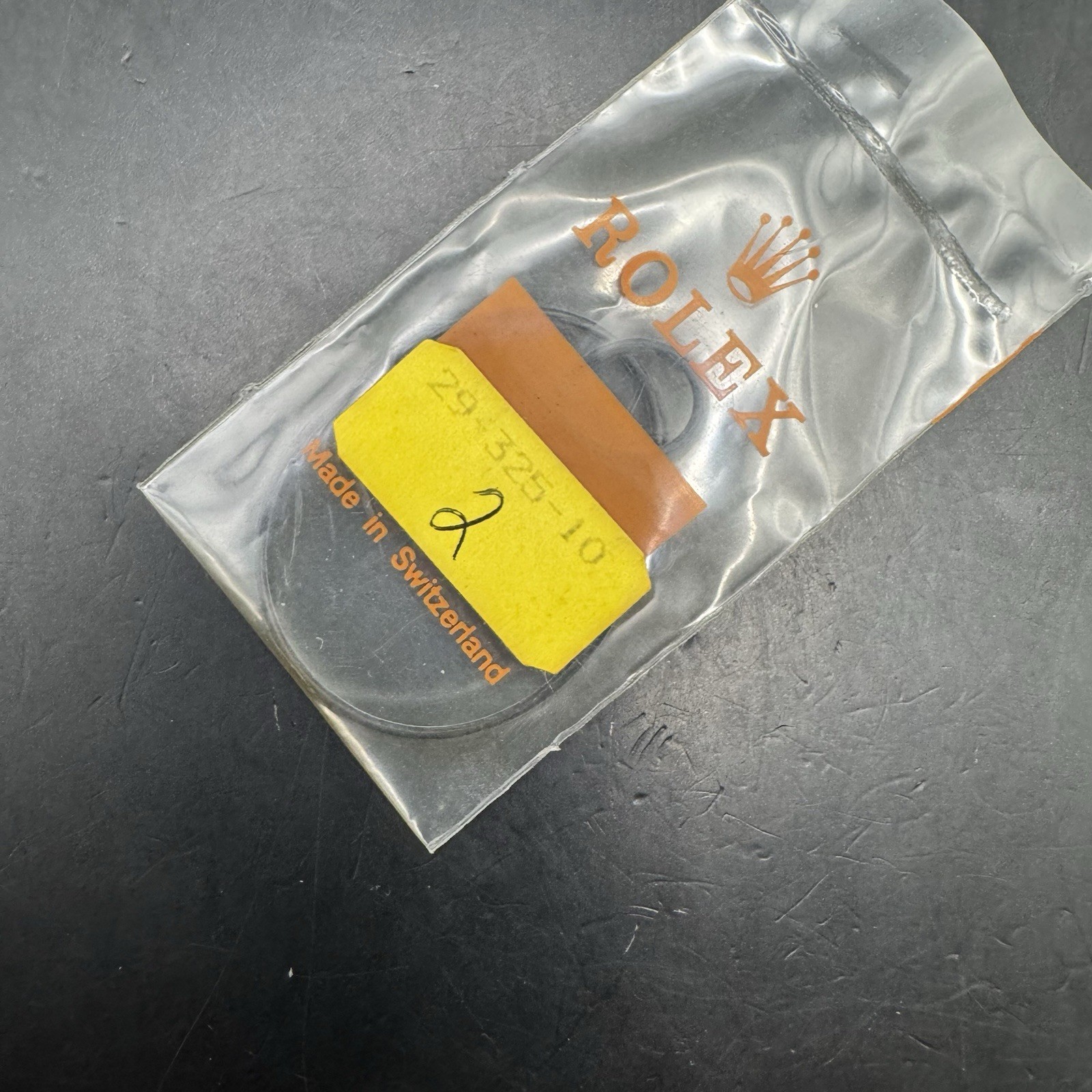 (1) Genuine Rolex Case Back Rubber Gasket 29-325-10 NOS 1675 GMT-Master Sport Mo