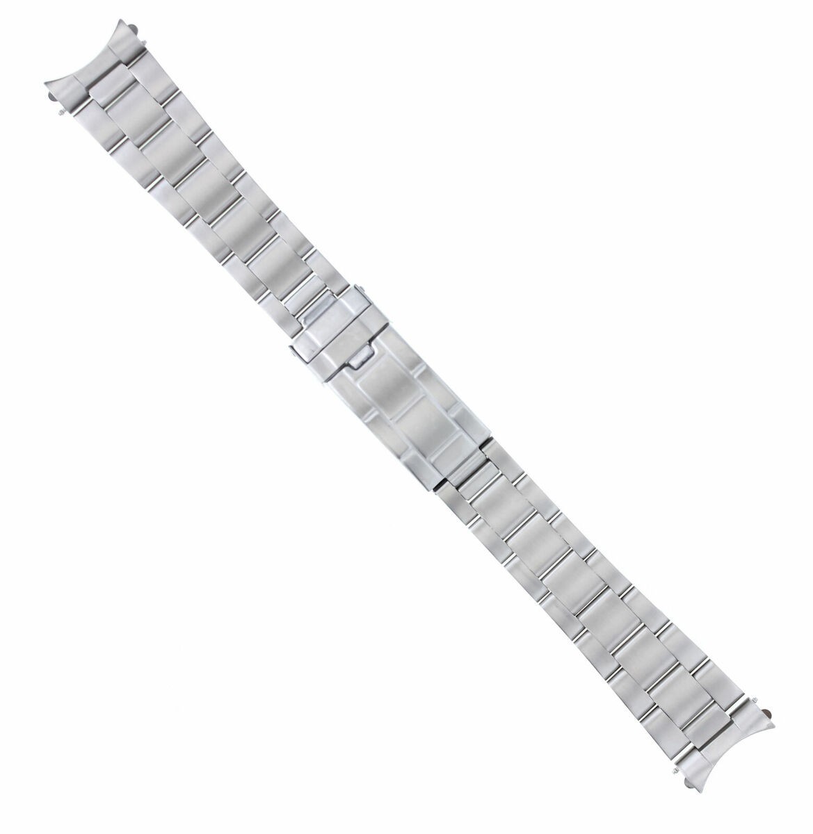 20MM MENS STAINLESS STEEL FOR WATCH BAND FLIP LOCK WITH FAT 16760, 16600, 16650