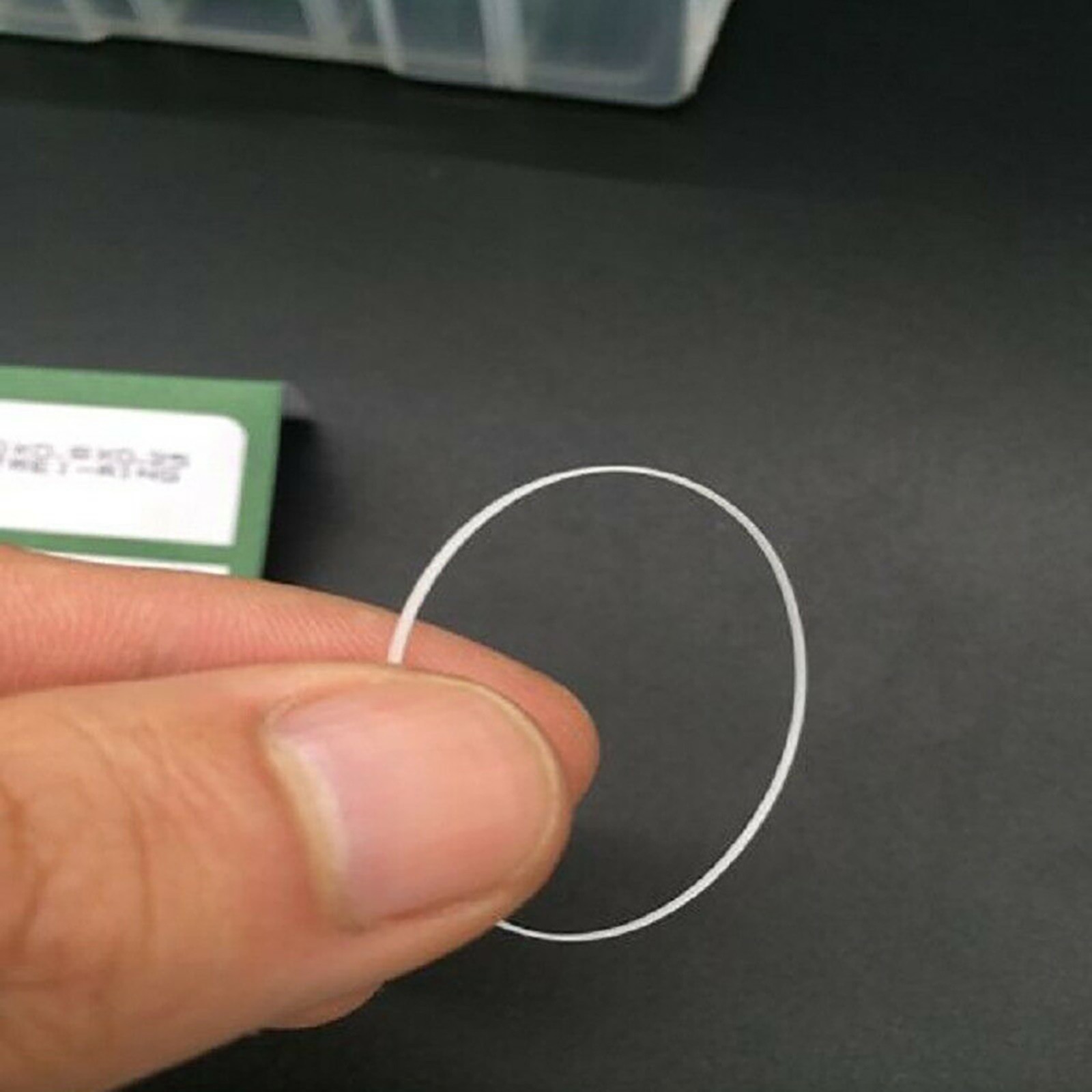 1.25mm Waterproof I-Ring Gasket For 1.5mm Thick Round Watch Glass Crystal