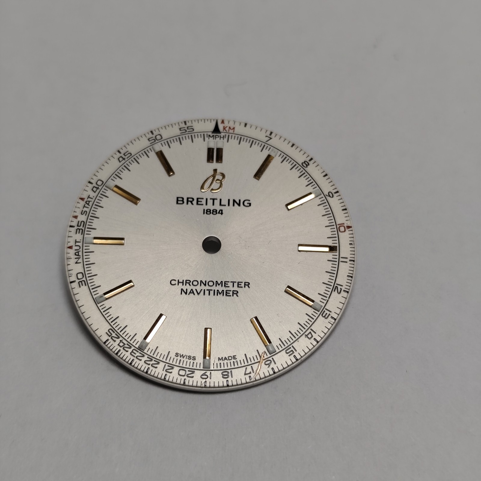 32 mm Breitling Watch Dail Swiss Made, PARTs Part REPAIRS #Y2