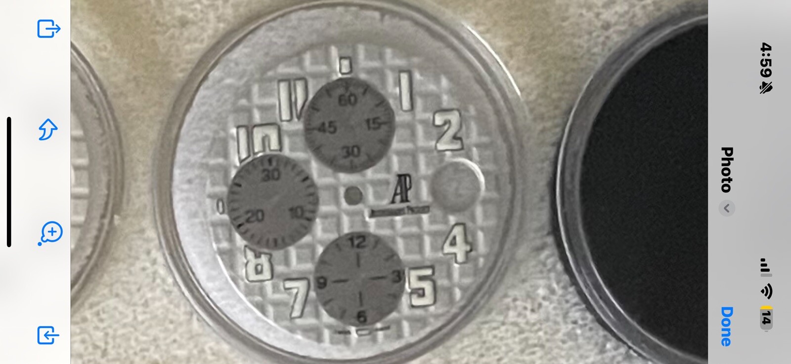 audemars piguet royal oak offshore 25940sk Factory Dial