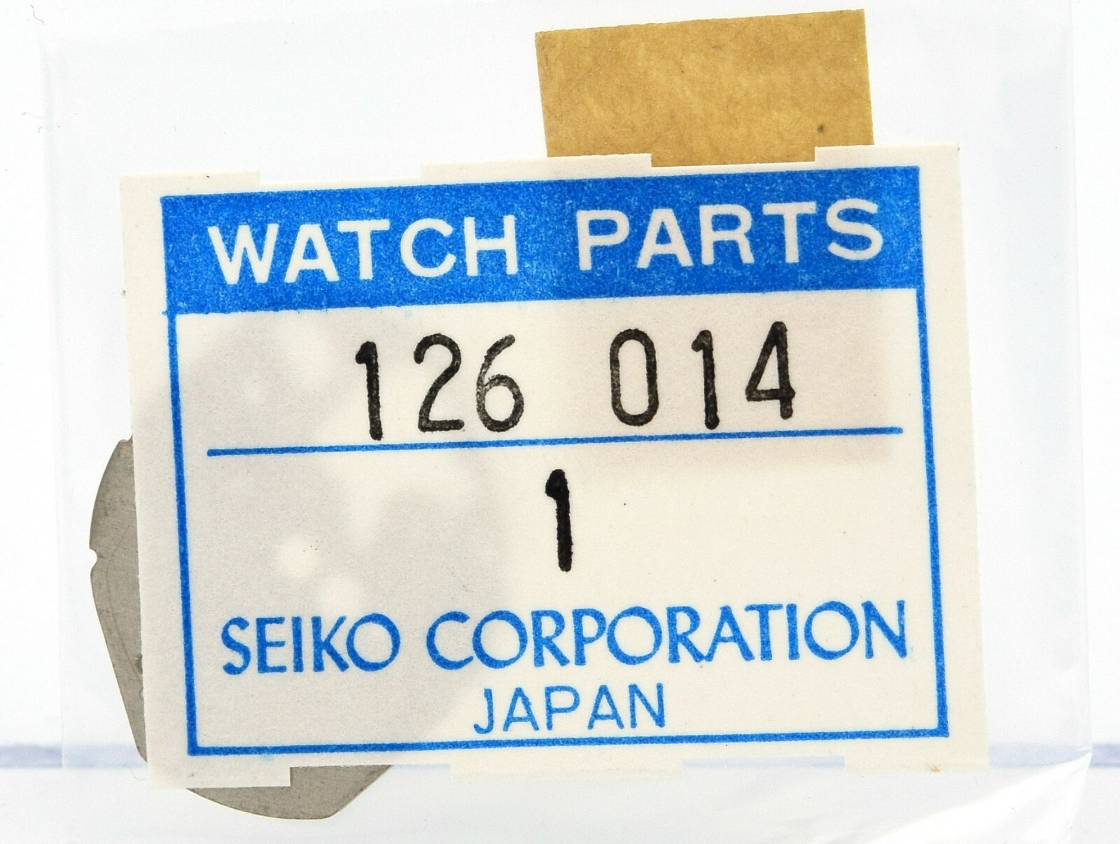 Seiko Watch Movement Part 126 014