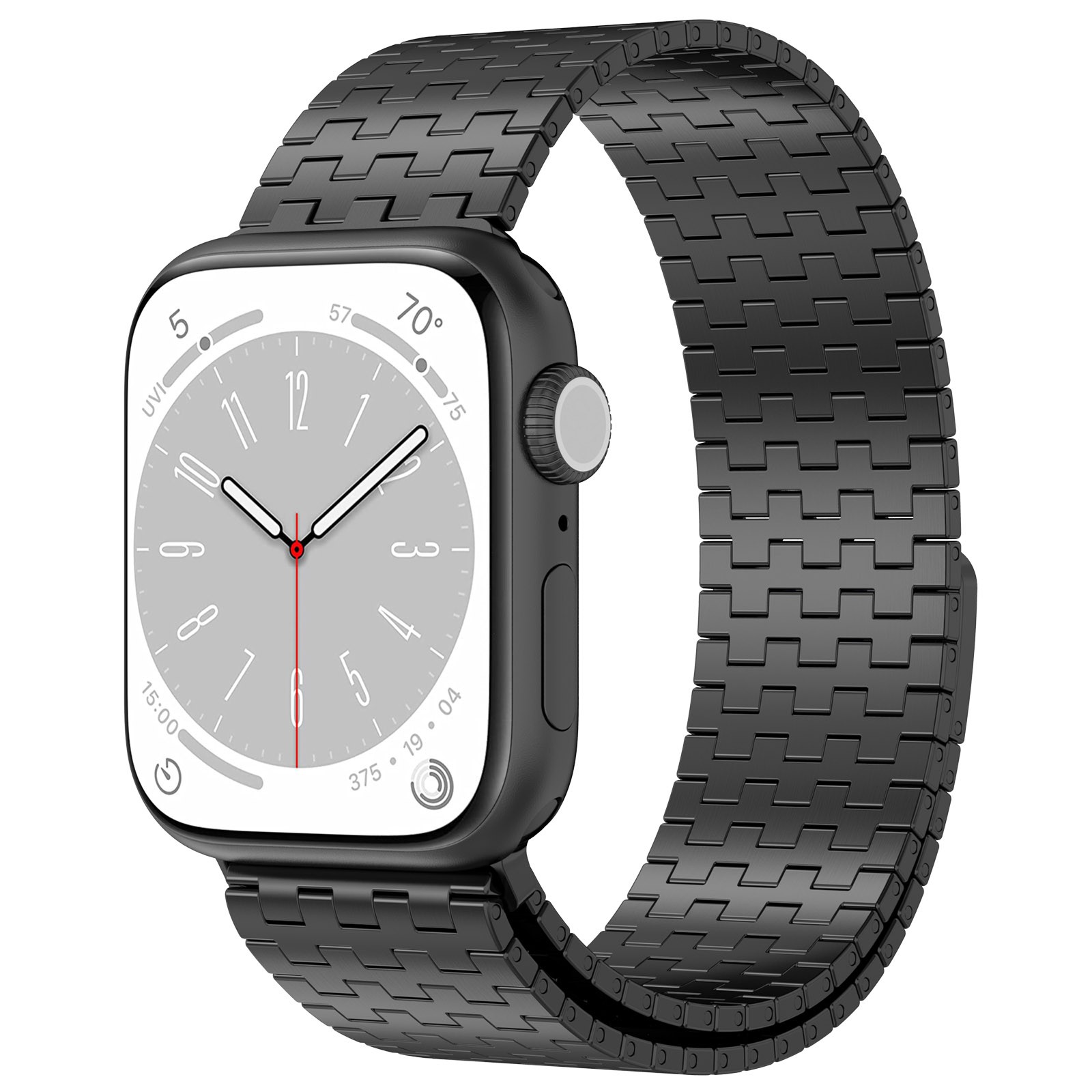 Multi-color Magnetic Adjustable Metal Watch Strap For iWatch 7/6/5/4/3/2/1