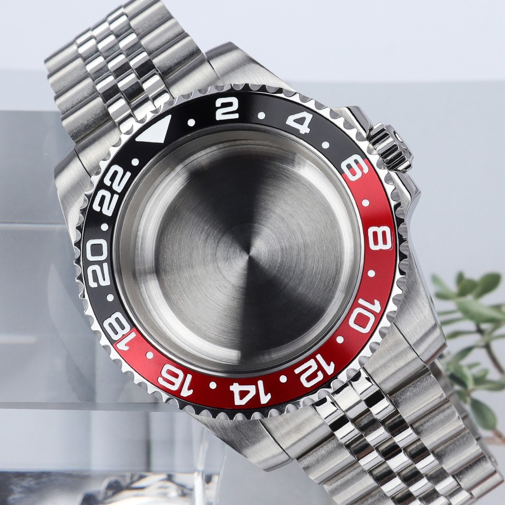 40mm Oyster Perpetual Watch Case Jubilee Bracelet 10ATM For Seiko NH35 Movement