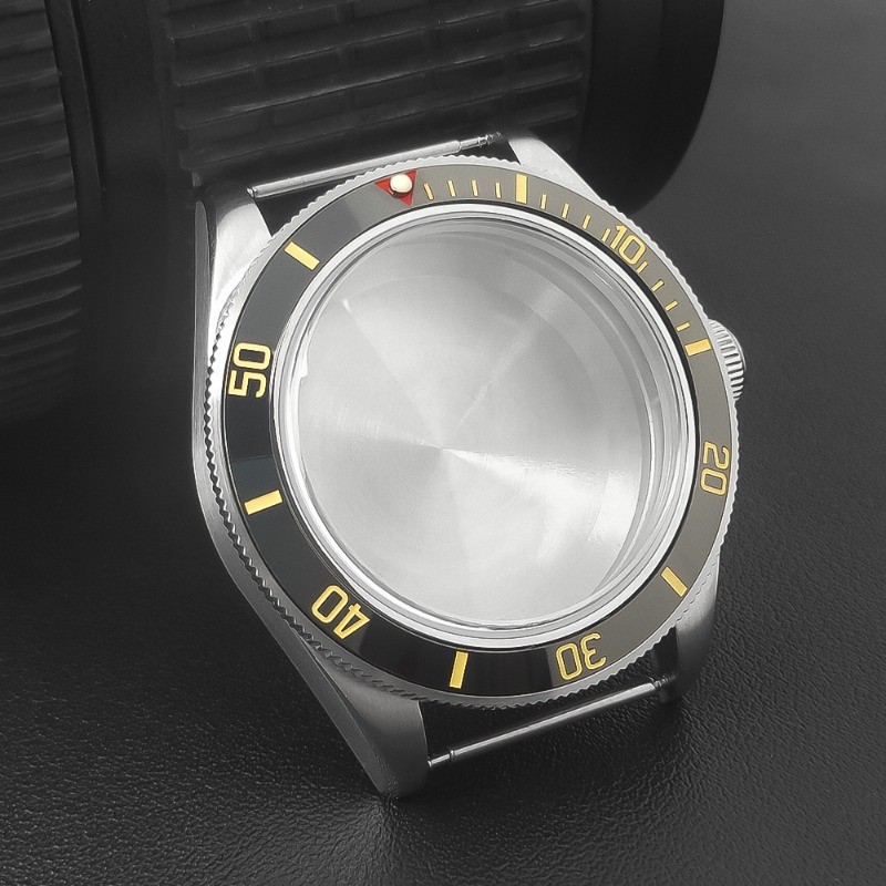 39mm Watch Mod Sapphire Glass Stainless Case for NH35 NH36 8215 Movement