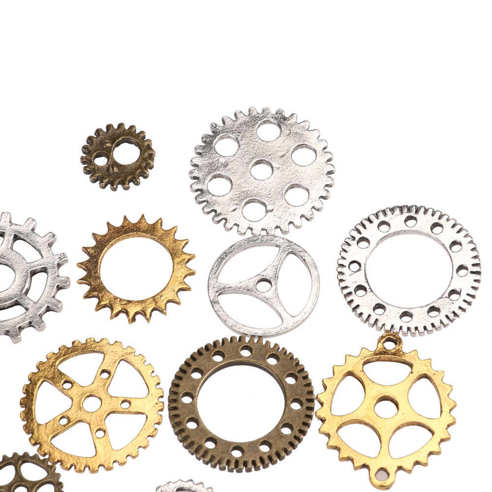 36 Grams Vintage Watch Parts Pieces for Crafting Steampunk Jewelry Altered Art