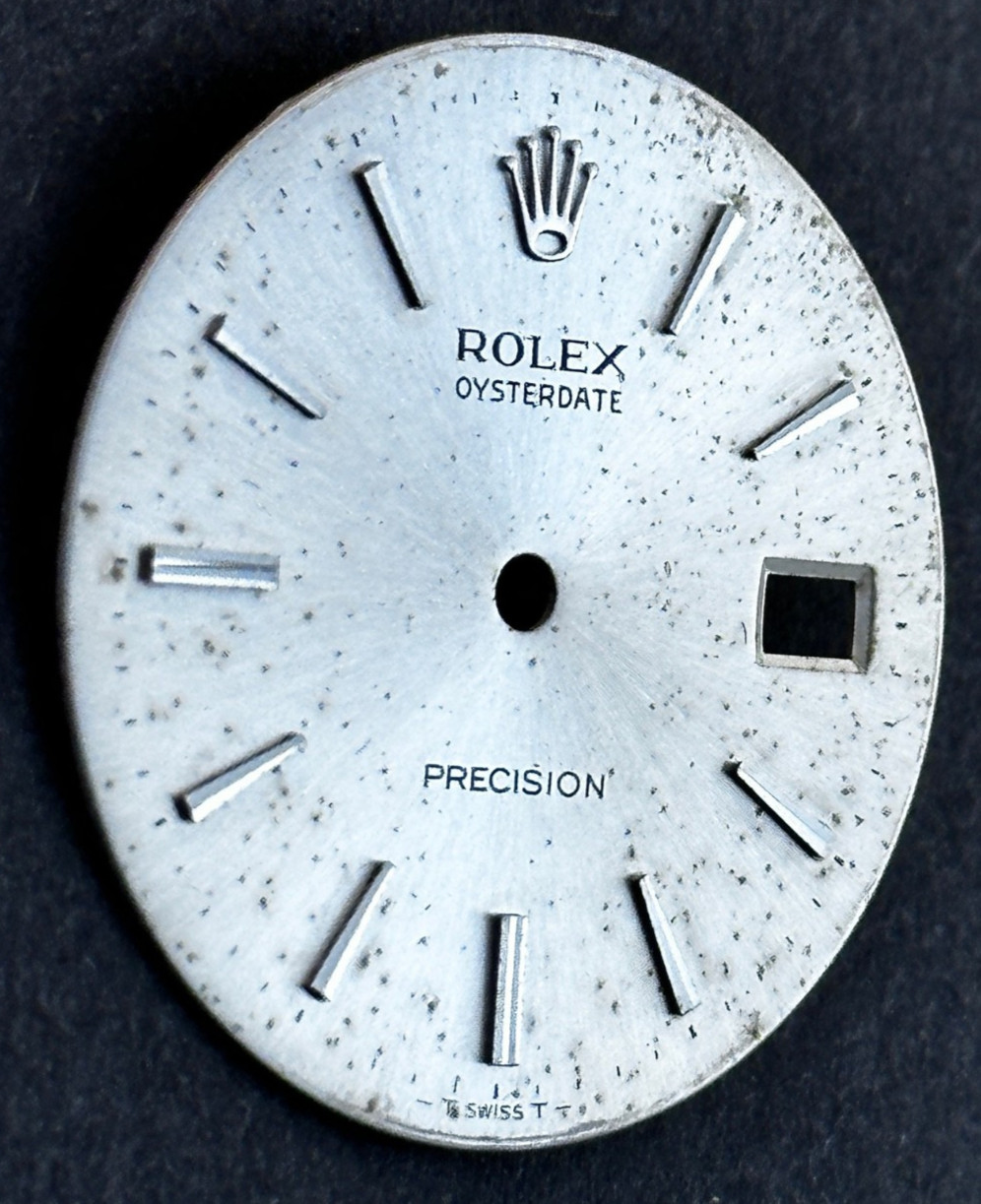 Vintage Rolex Oysterdate Precision Watch Dial for 6694