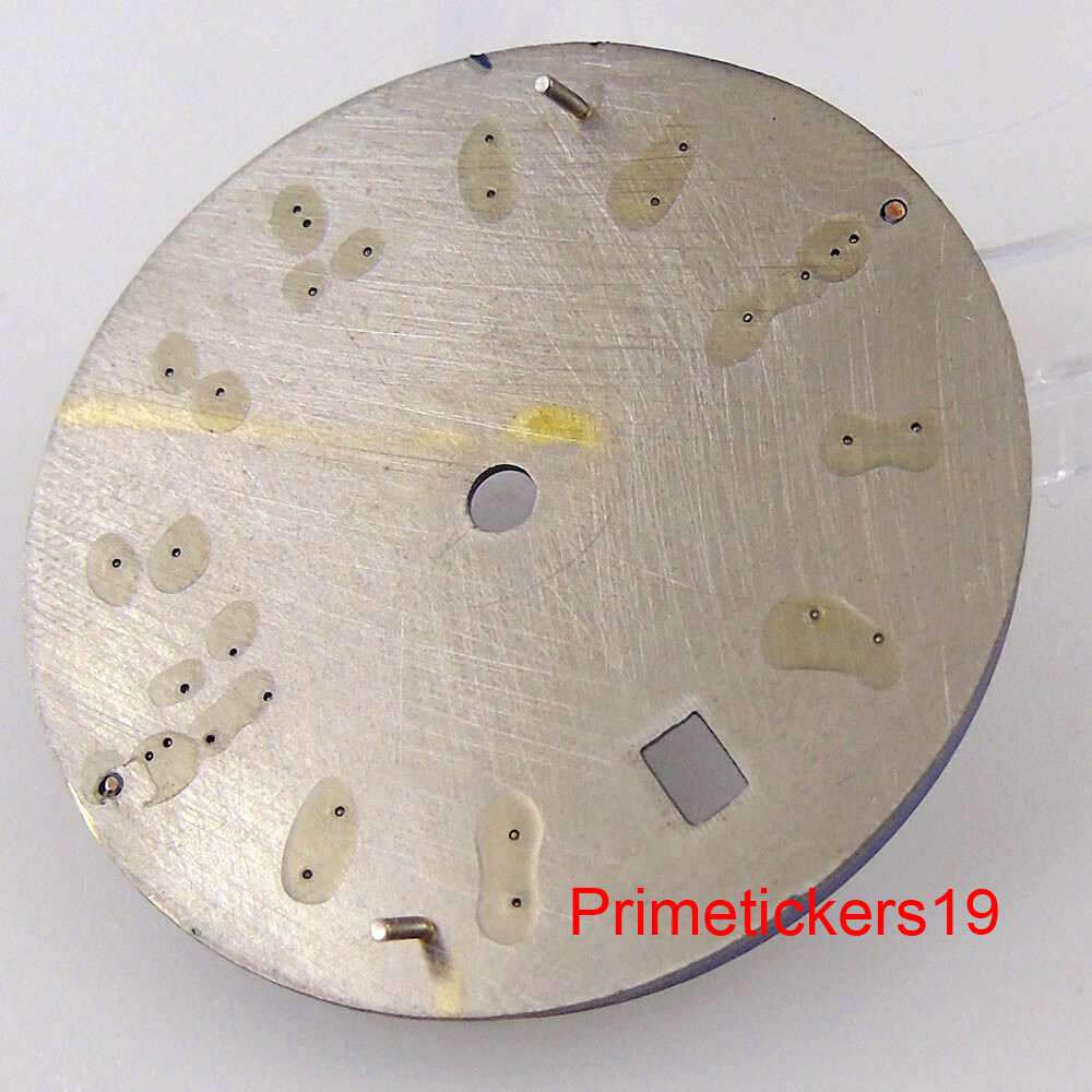 31mm*2.8mm Sterile Watch Dial Face Date Window Spare Part Fit NH35 NH36 Movement