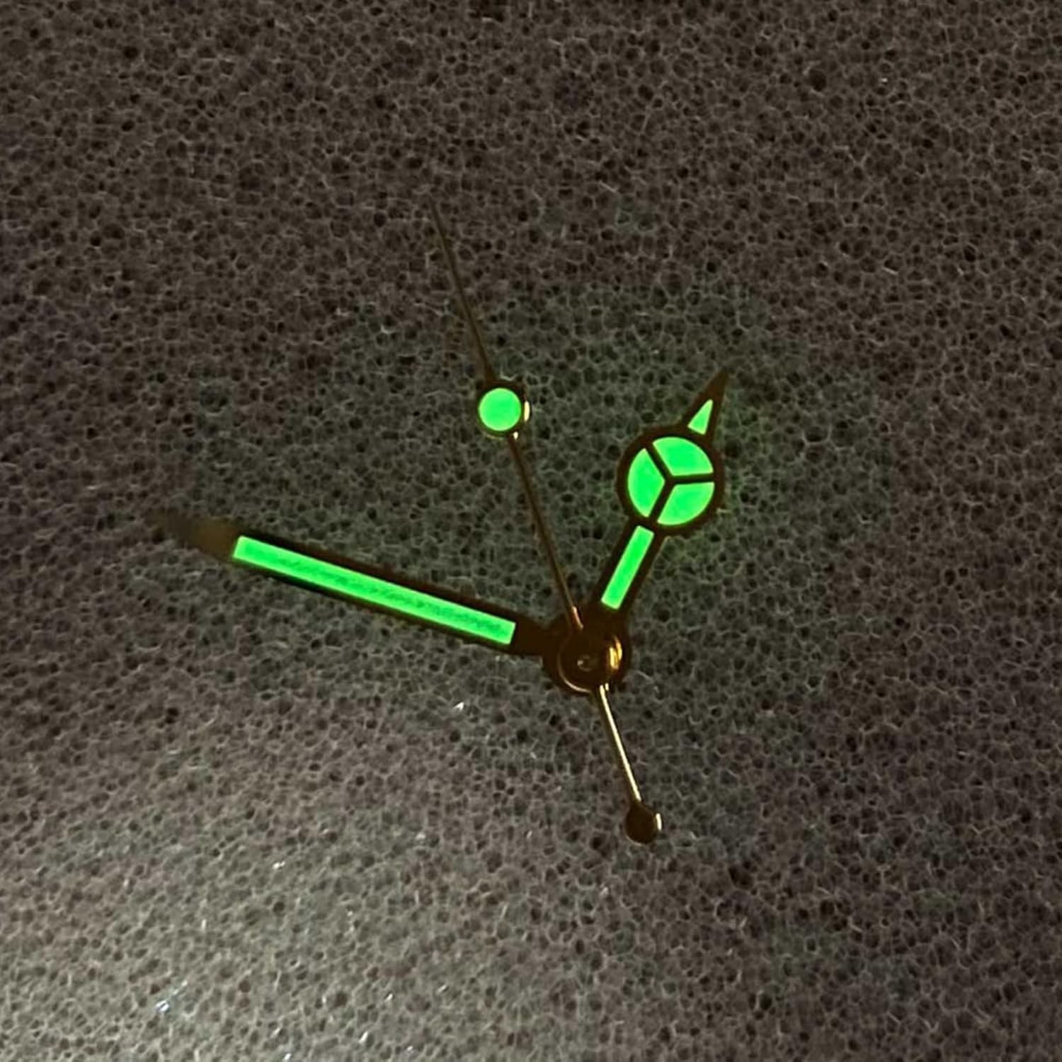 High-Quality Green Glow Watch Hands Replacement for Stunning Watch Modifications