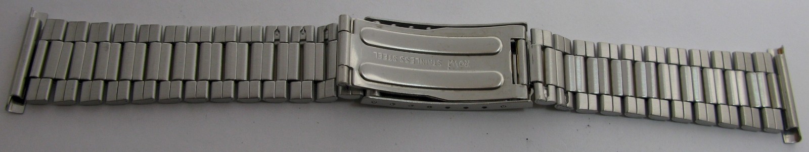 New Rowi bracelet 22 to 18 mm end in stainless steel & gold 154 mm