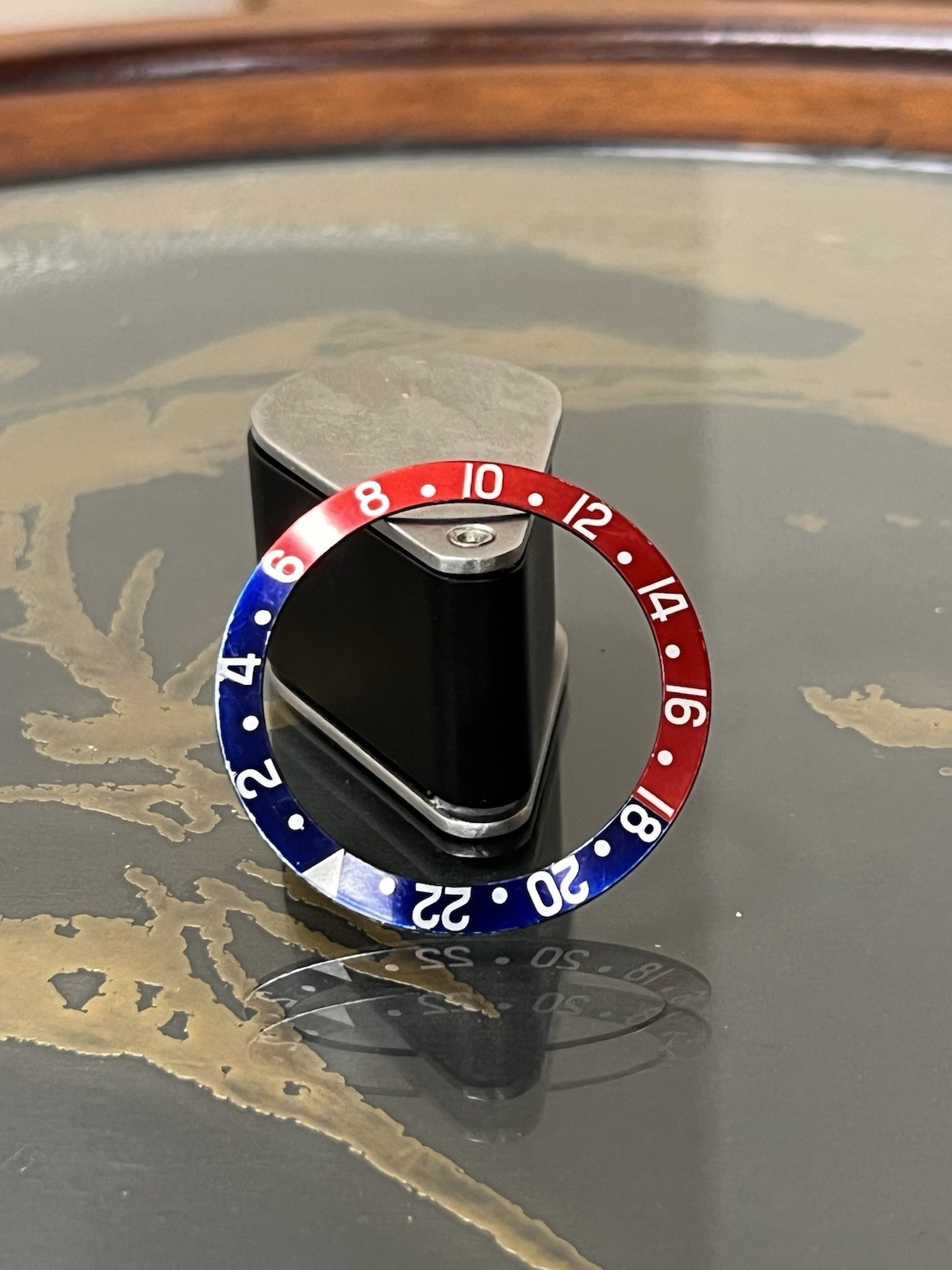 Vintage & Orig Rolex 1675 16750 GMT Red Blue Pepsi Insert Fat Font Oval 8s