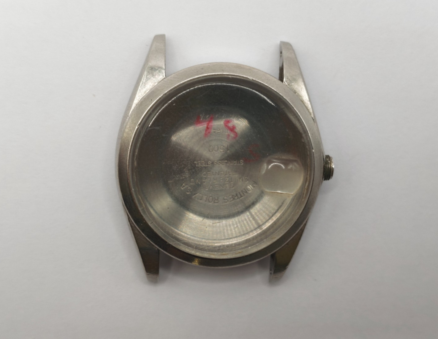 Original Rolex 1500 complete Case with bezel Stainless steel for 34MM