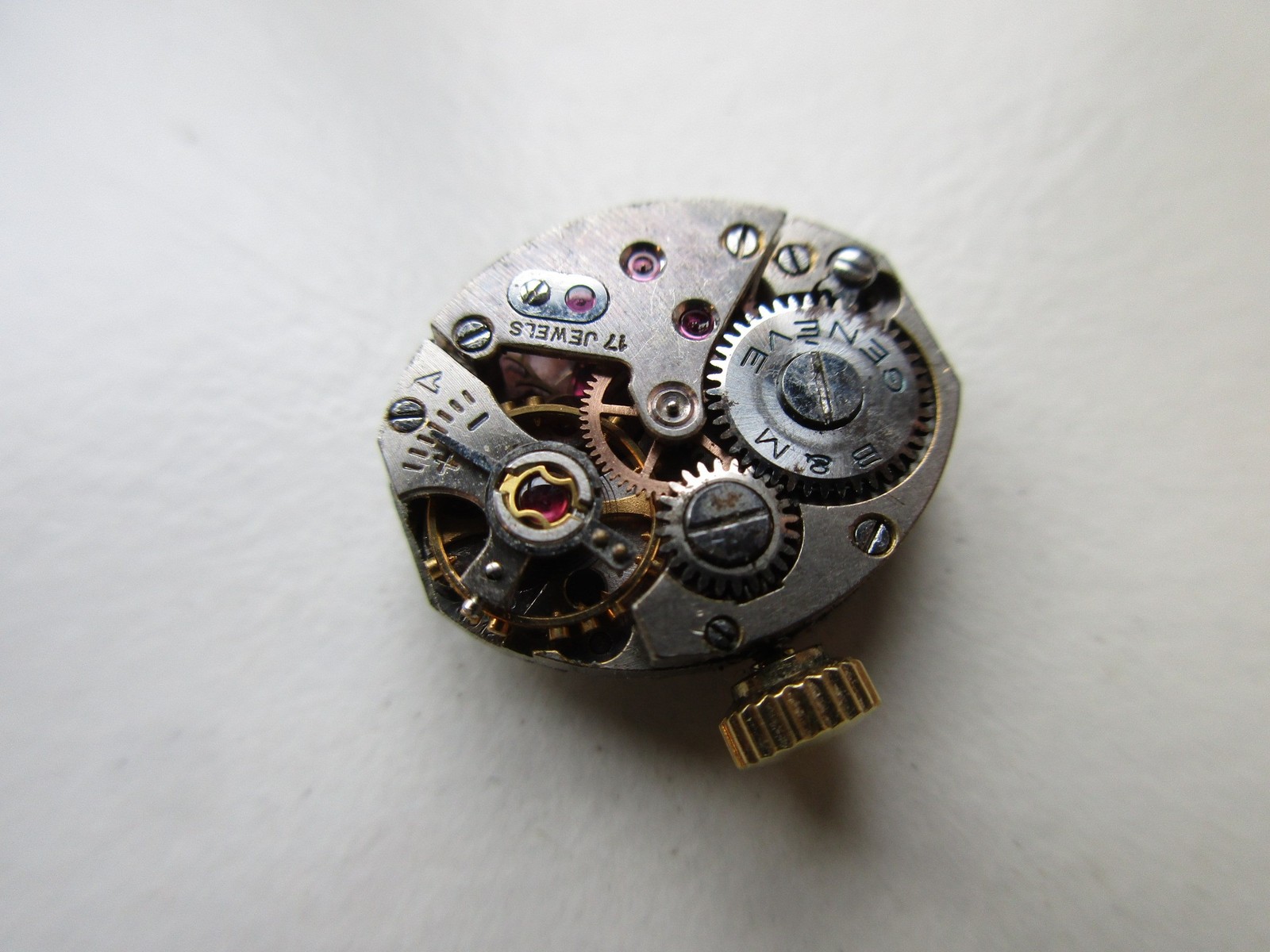 AS A. Schild cal. 1012 Swiss watch movement – signed B&M – running
