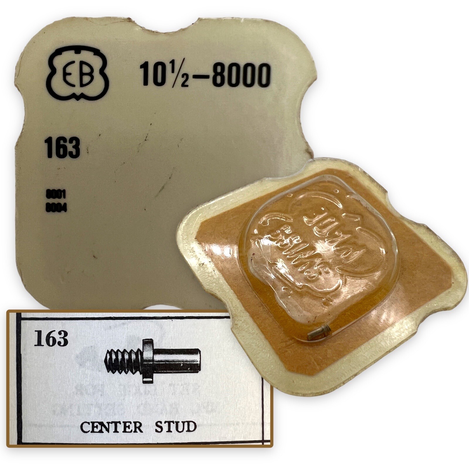 EB Bettlach 8000 CENTER STUD x 1 EB8000 Watch Material Part EBAUCHES No. 163