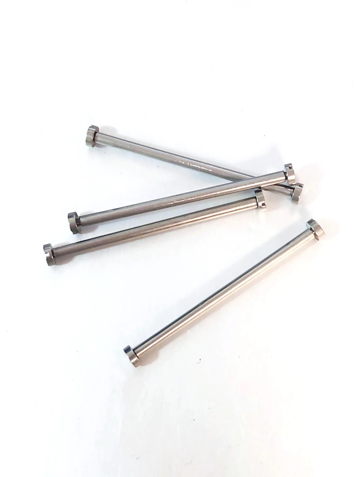 4PCS 10mm-32mm Steel Watch Band T-bar Stud Screw 2.0mm Cap For Tungsten W1986