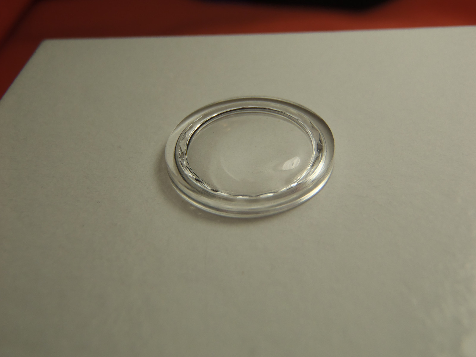 FWC Diamond Round inside Facet High Round Plastic Watch Crystal 15.6 MM Lot 63