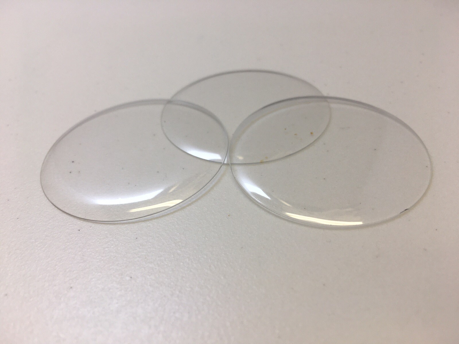 Watch Glass Crystal Hunter Pocket Replacement Sizes 22.1-49.9 mm Thickness 0.5mm