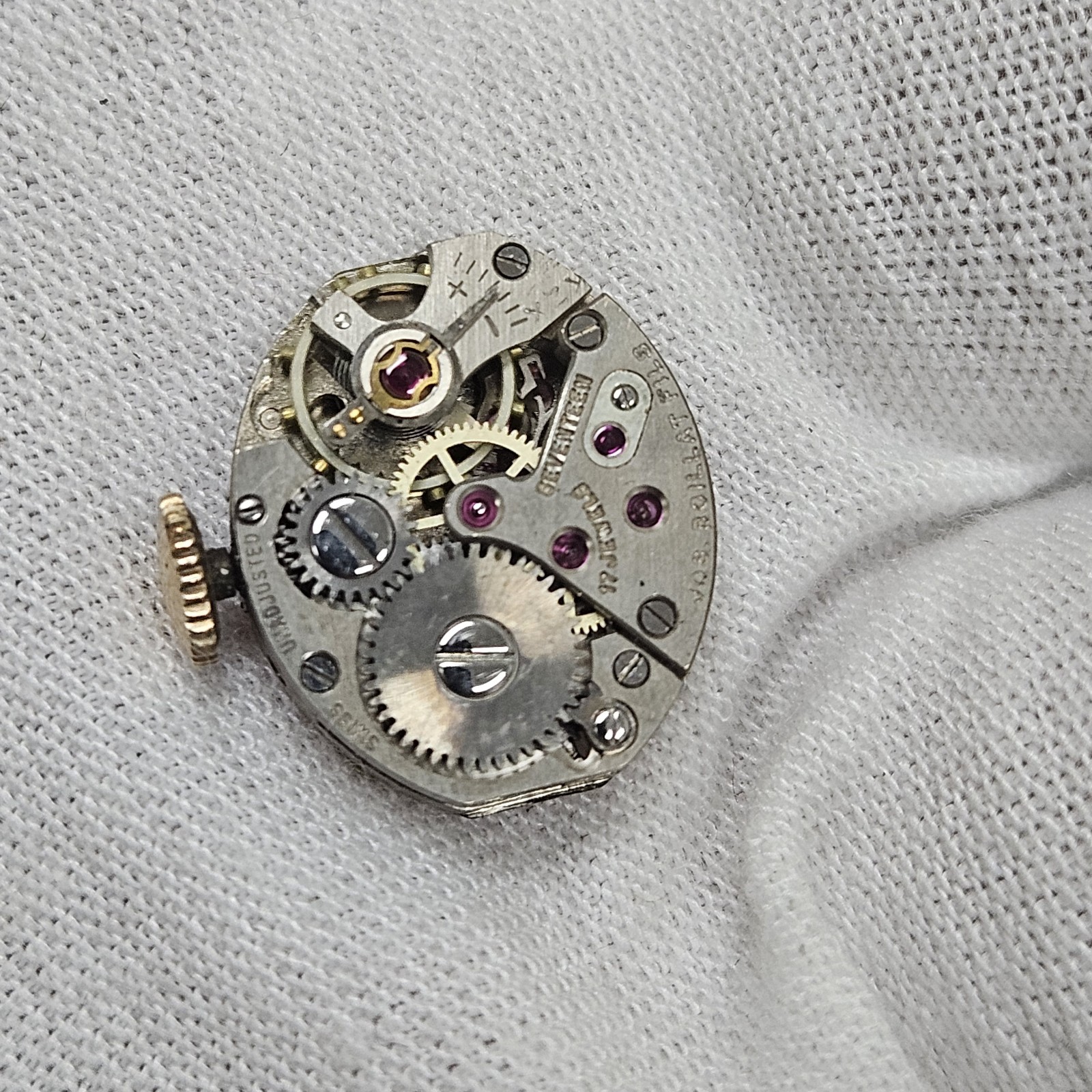 ALTAIR 17 JEWELS VINTAGE WOMENS WATCH MOVEMENT WORKING WIND UP Mechanical