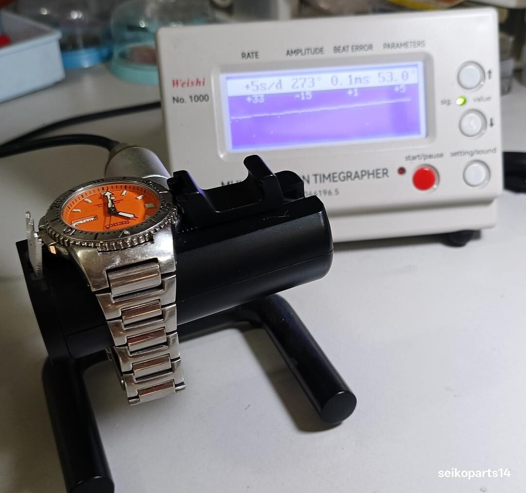 SEIKO KNIGHT RARE ORANGE SKXA61 7S26-01X0 U.S. MARKET 2006 JULY ALL ORIGINAL