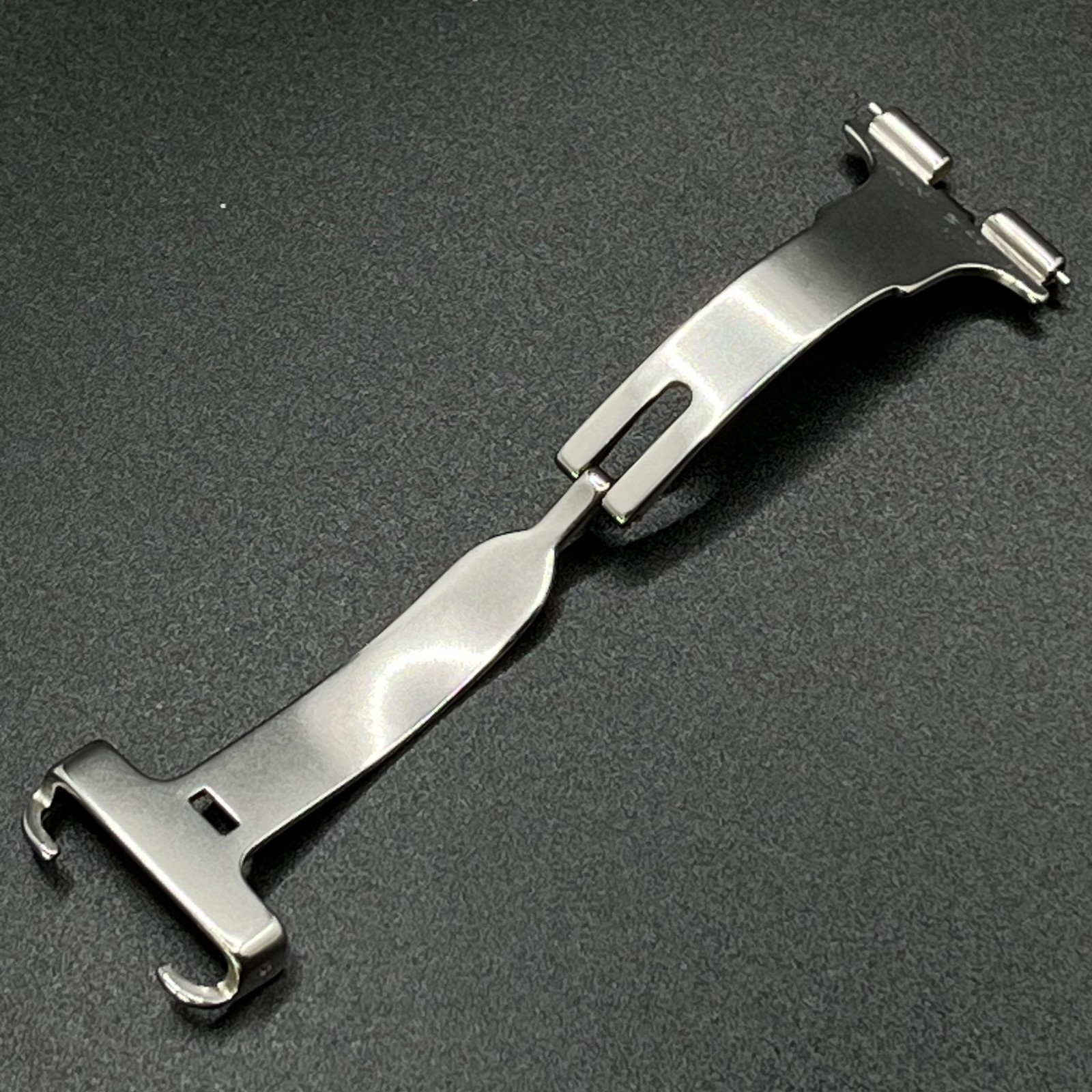 Genuine Cartier Stainless Steel Deployment Buckle Clasp 17.5mm Watch Parts