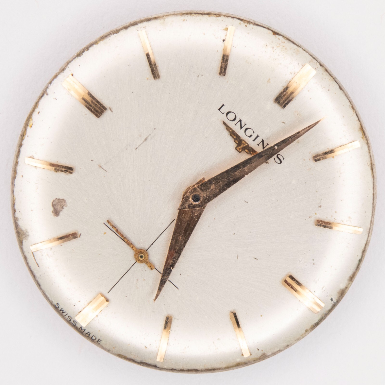 Vintage Longines Caliber 370 17-Jewel Wristwatch Movement, Good Balance