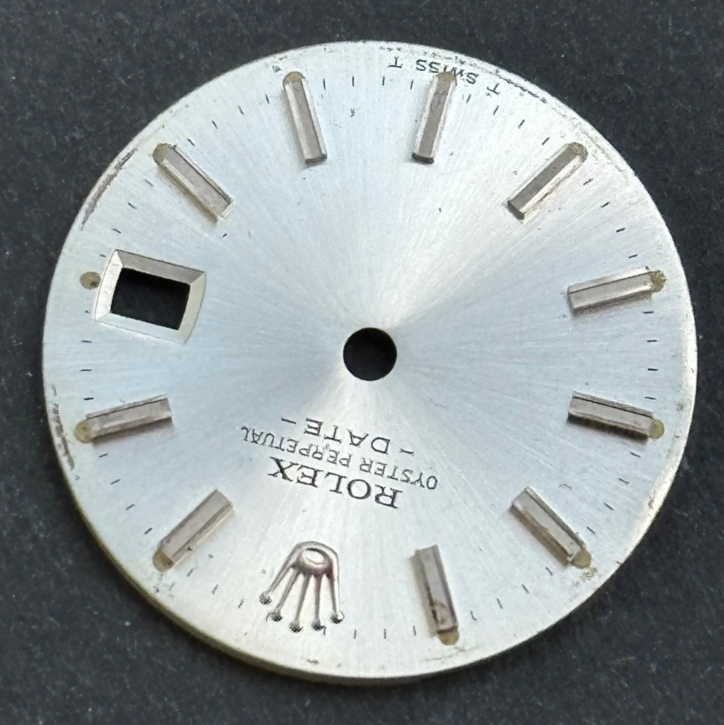 Vintage Rolex Oyster Perpertual Date Watch Dial For 26mm Case 6517 6519 6917
