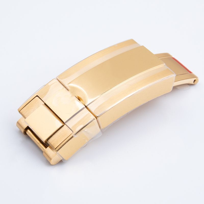 904L Deployment Buckle Clasp Fits Rolex Yacht-Master Daytona Gold Rose Silver