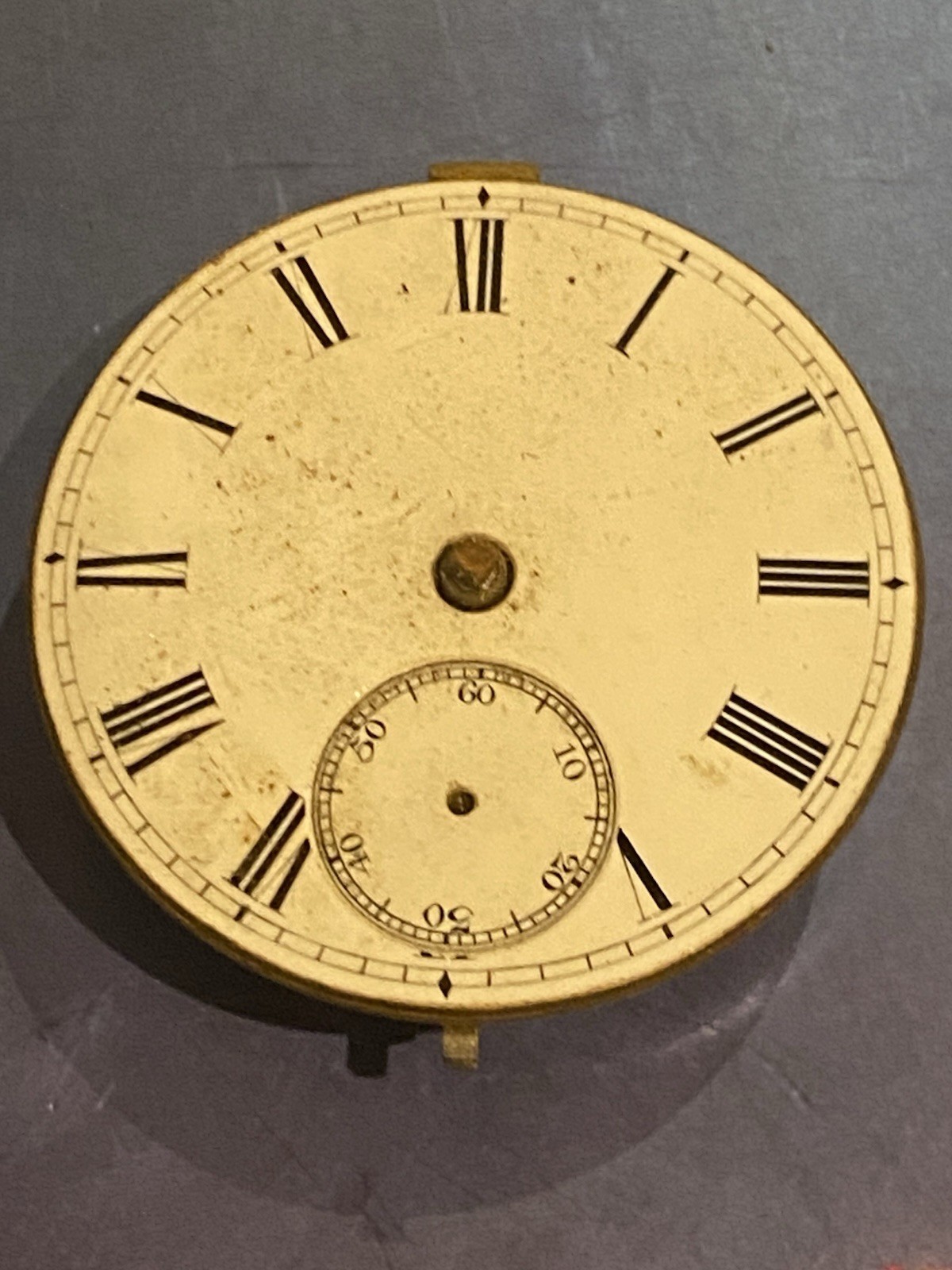 H Foster Of Ashford,Kent Pocket Watch Movement. Verge Fusee Movement. Spares Re