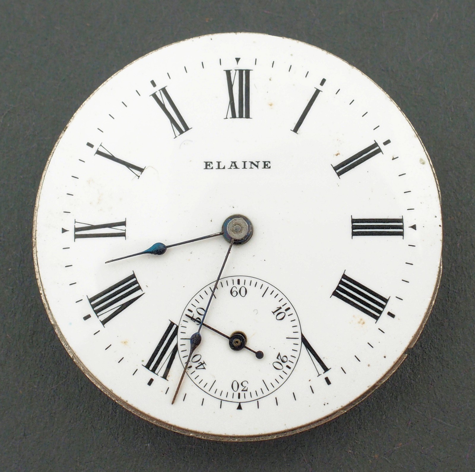 New York Standard Elaine 34mm Pocket Watch Movement Parts Repair #F375