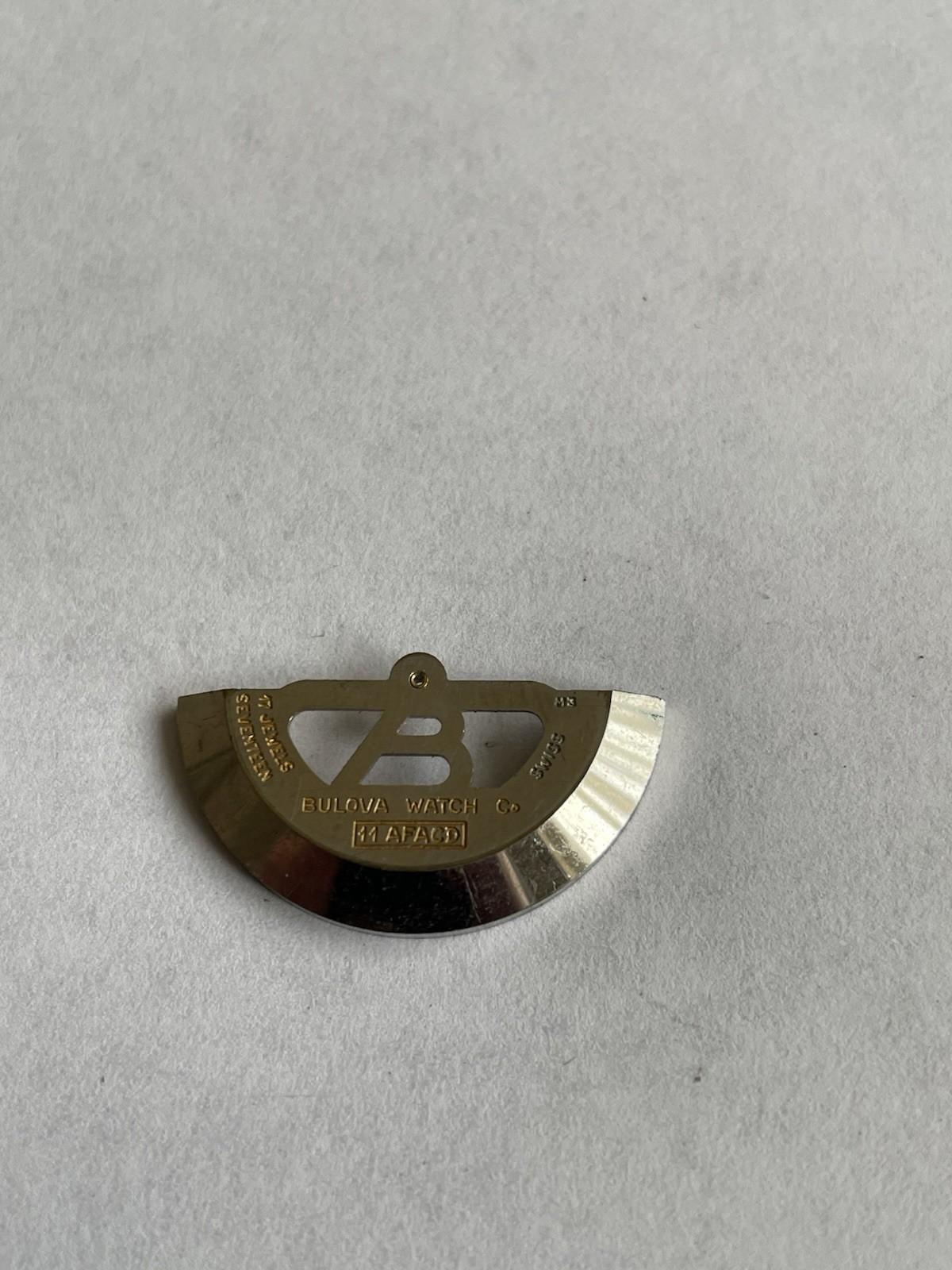 Bulova Rotor 11AFAC 10CSC Compatible 17 Jewel Original Part