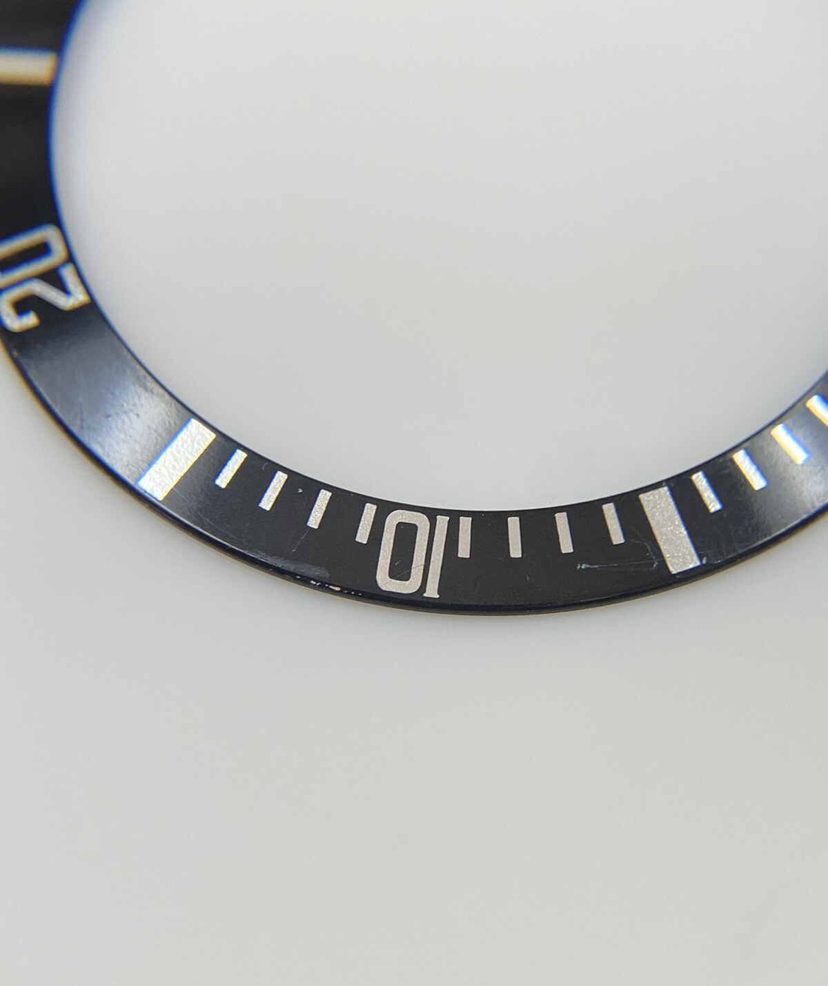 Genuine Rolex No Date Submariner 14060 14060M Black/White Bezel Insert