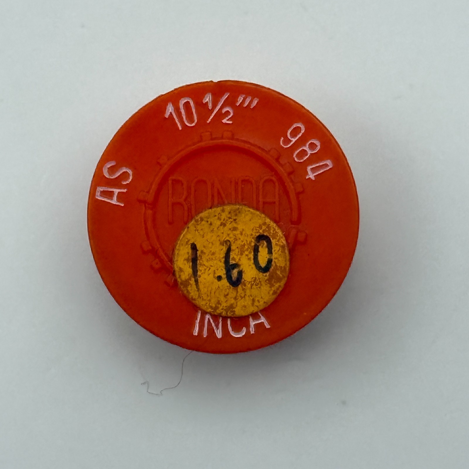 AS 984 Balance Wheel Complete And Spring 10½’’’ 160 Watch Movement Parts NOS