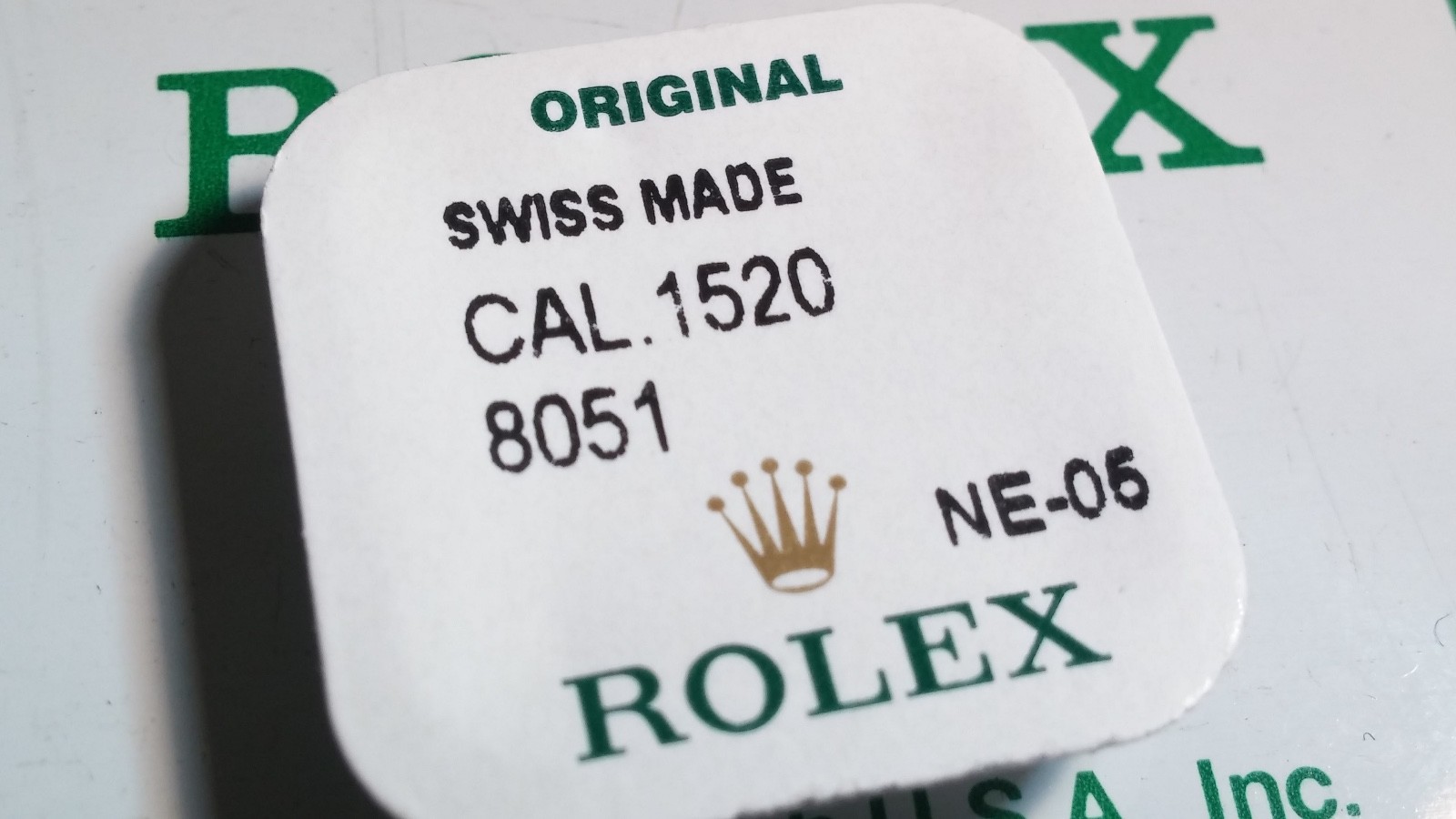 Rolex 2130 425, 2130 410, 3035 5021, 3035 5015, 1520 8051, 1530 7866 NEW/SEALED