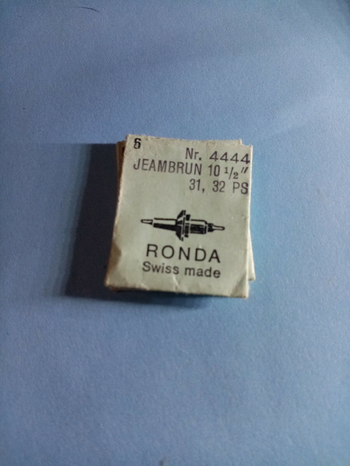 Jeambrum 101/2″ 31.32 HP Balance Axle No. 4444 Ronda