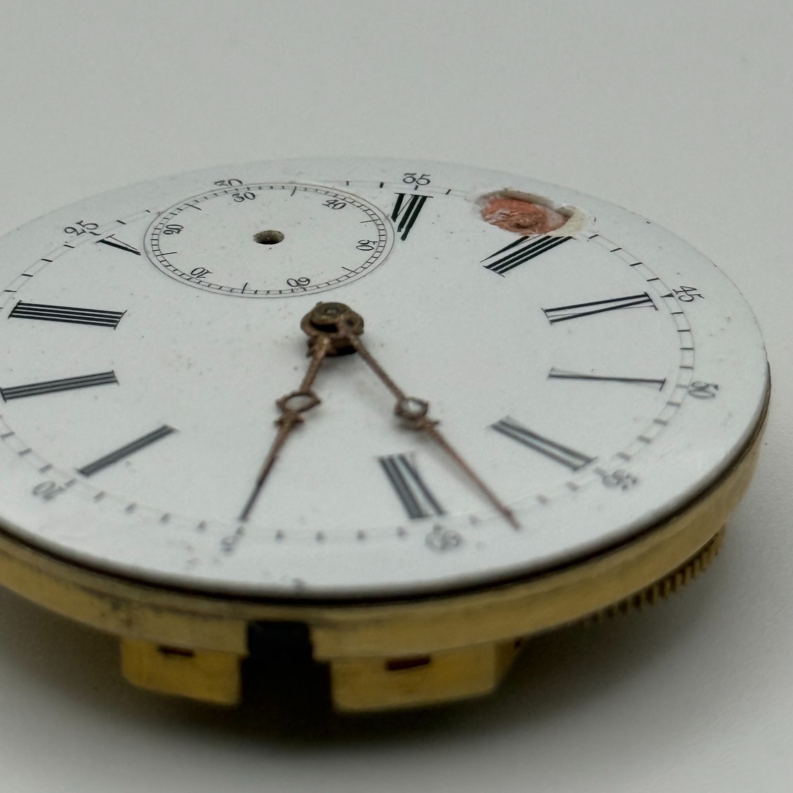 Louis-Ulysse Chopard Pocket Watch Movement – Patent 3845 – From 1891 – For Parts