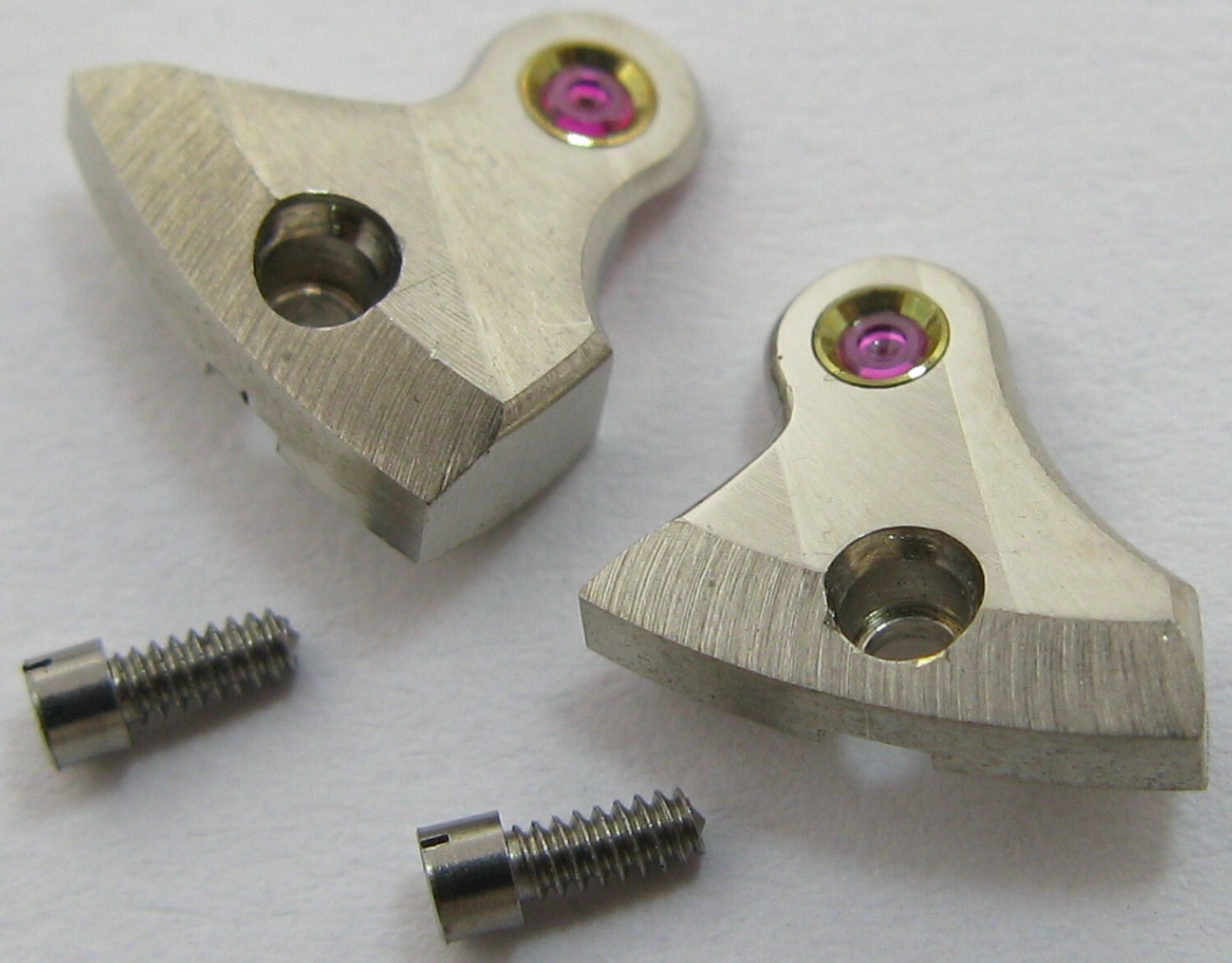 IWC c 89 Watch Part: 2 bridges for the 4 th wheel + escape wheel