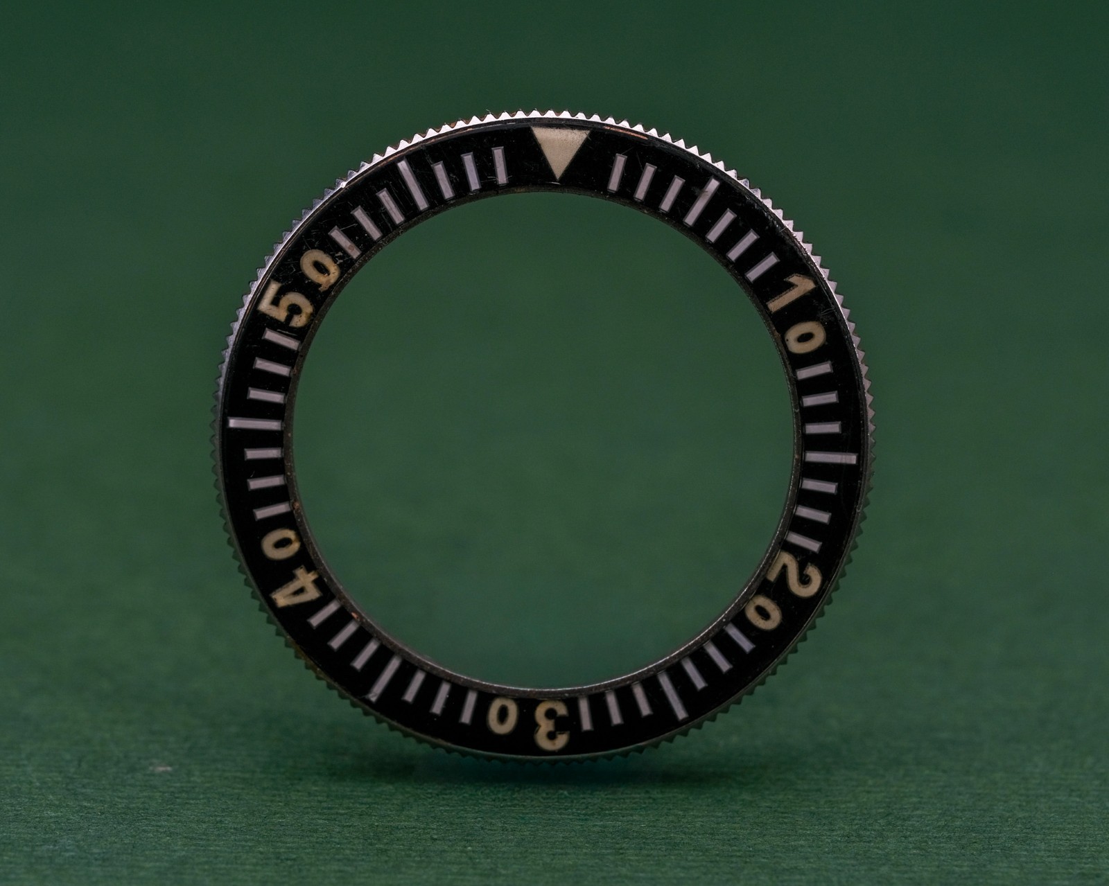 Authentic Triton Bezel + Insert for Spirotechnique 1962
