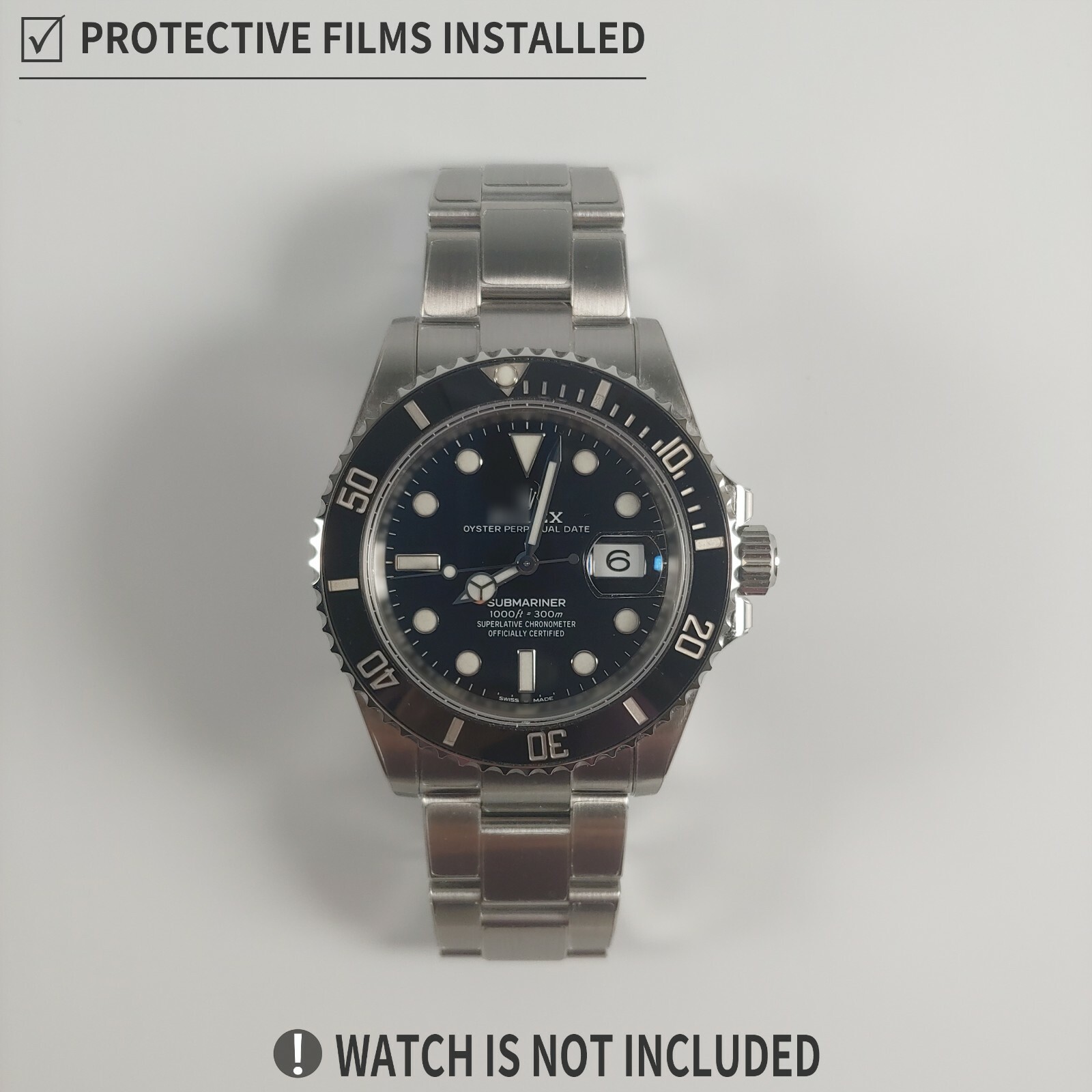 (INNOVSHELL) Anti-Scratch Film for Rolex New Submariner 126610LN