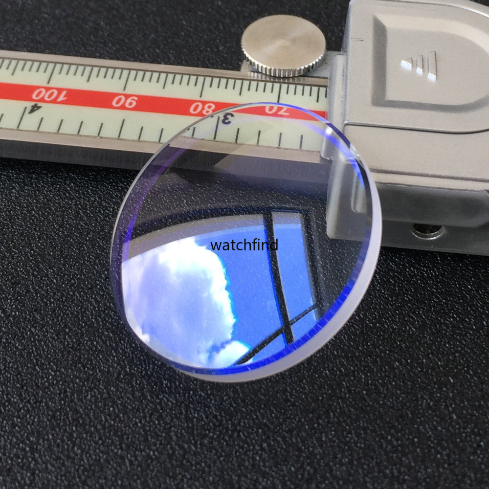 AR Blue Sapphire Double Dome 1.0-3.0mm Thick Watch Glass Crystal Special Size