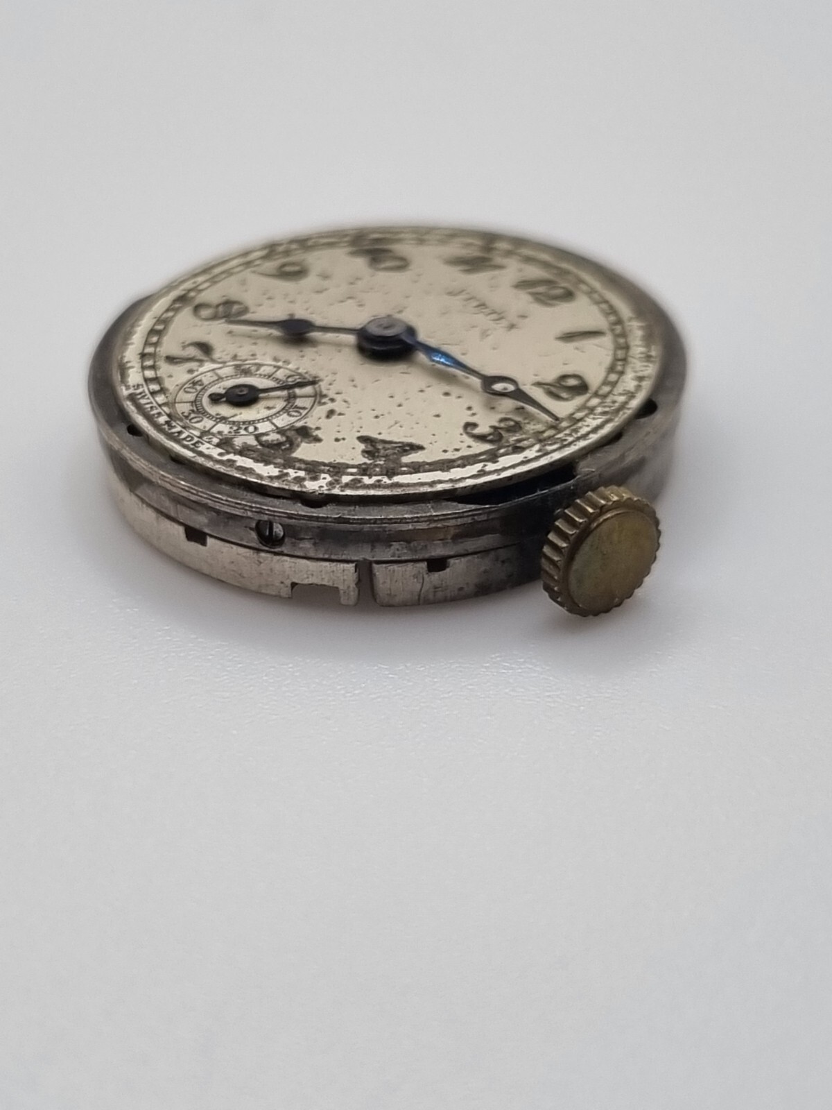 Vertex Herald Manual Wind Watch Movement 15 Jewels Swiss Made 22mm Parts Repair