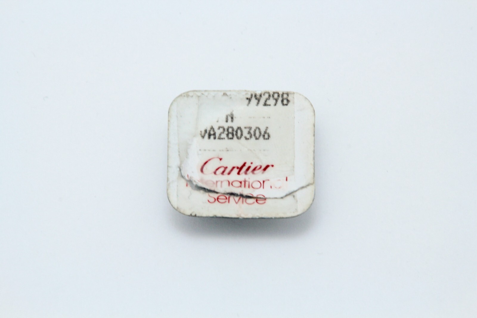 AUTHENTIC Cartier Must De 21 Stainless Steel and Gold 18k Watch Link VA280306