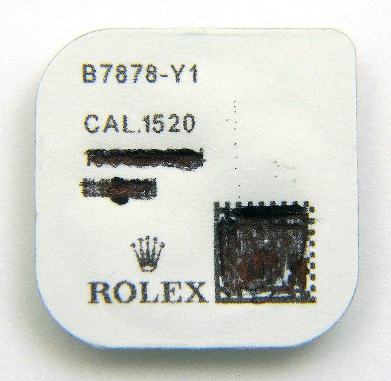 New Genuine Rolex 1520 1530 1560 1570 7878 Click for Watch Caliber B7878-Y1