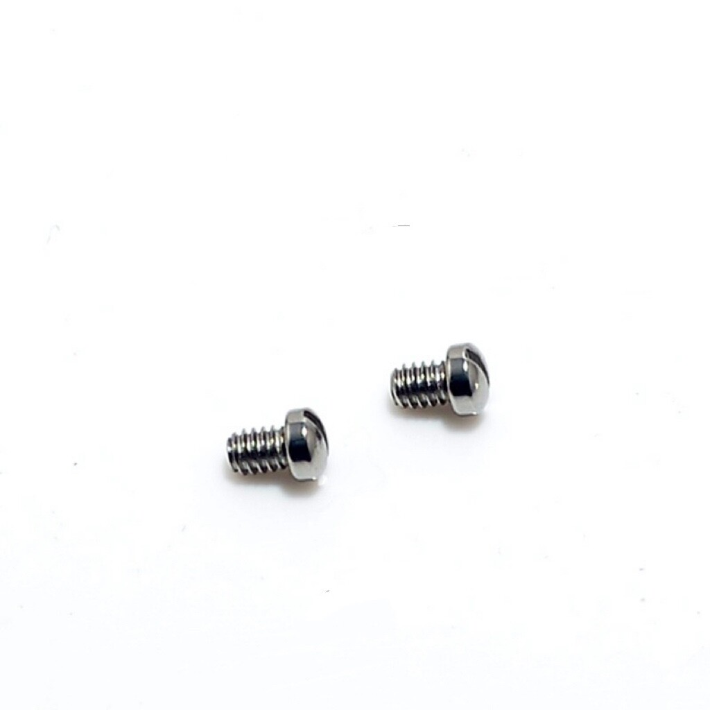 2PC SCREWS COMPATIBLE WITH FOR PANERAI CROWN BRIDGE & BACK CASE 47MM 44MM