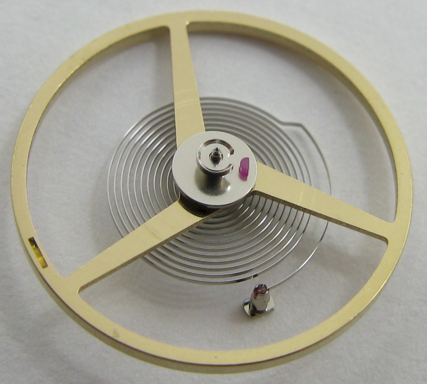 Unitas 6497 6498 Watch Part: complete MODERN balance wheel #721