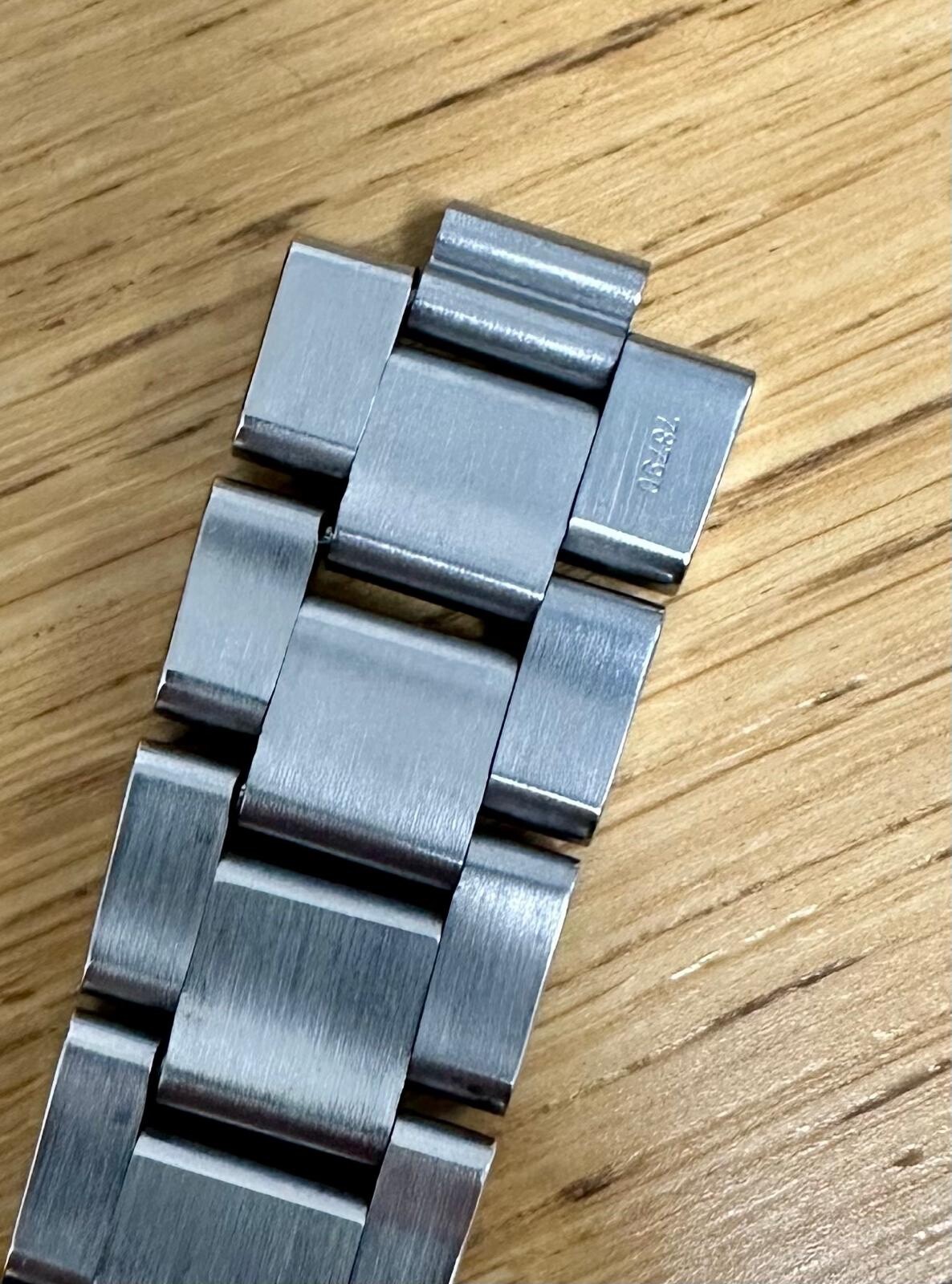 A GENUINE 20MM ROLEX OYSTER GMT MASTER WATCH BRACELET Z11/ 78790