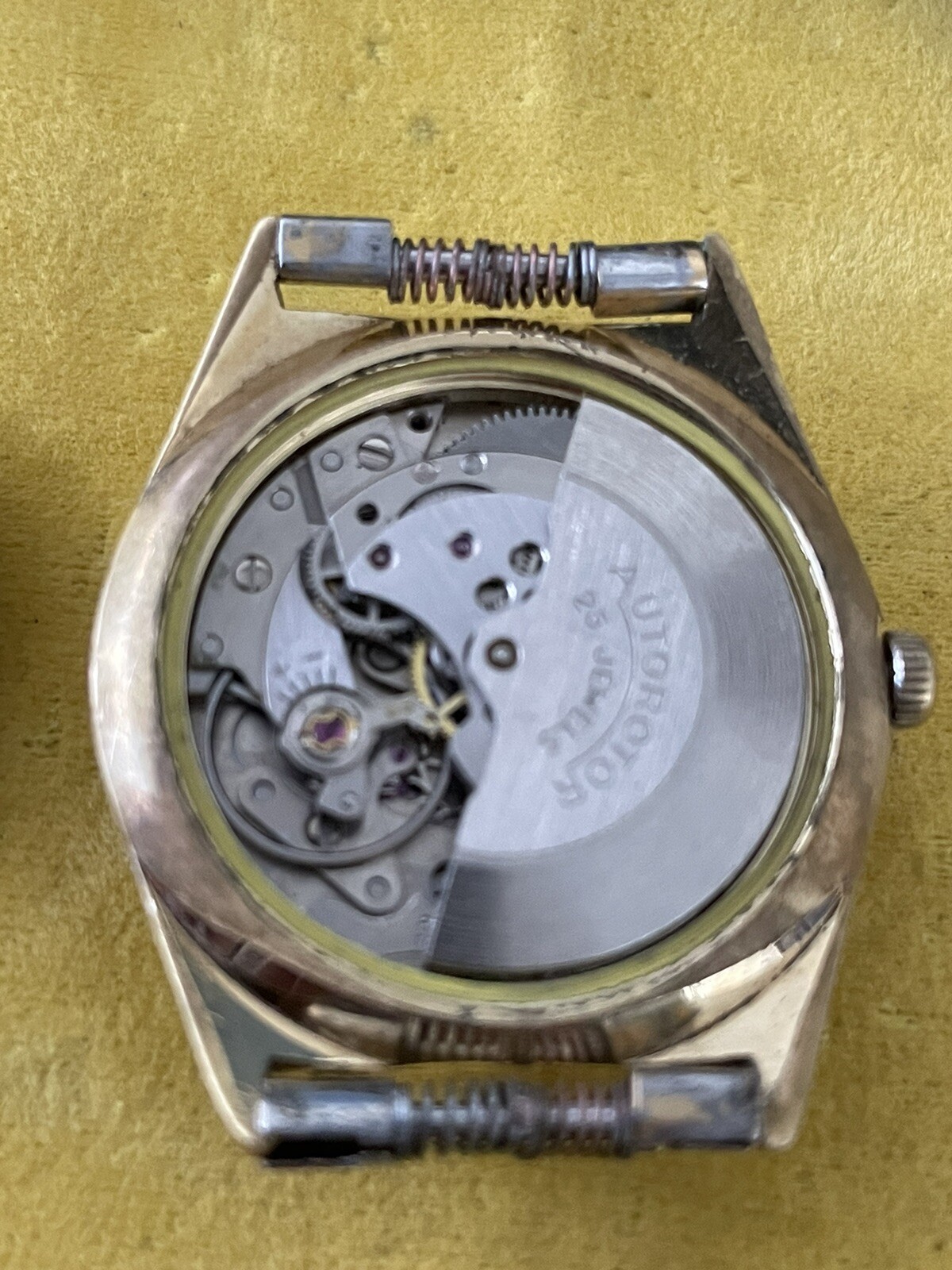 Ingraham 25j watch movement Autorotor Wrist Watch