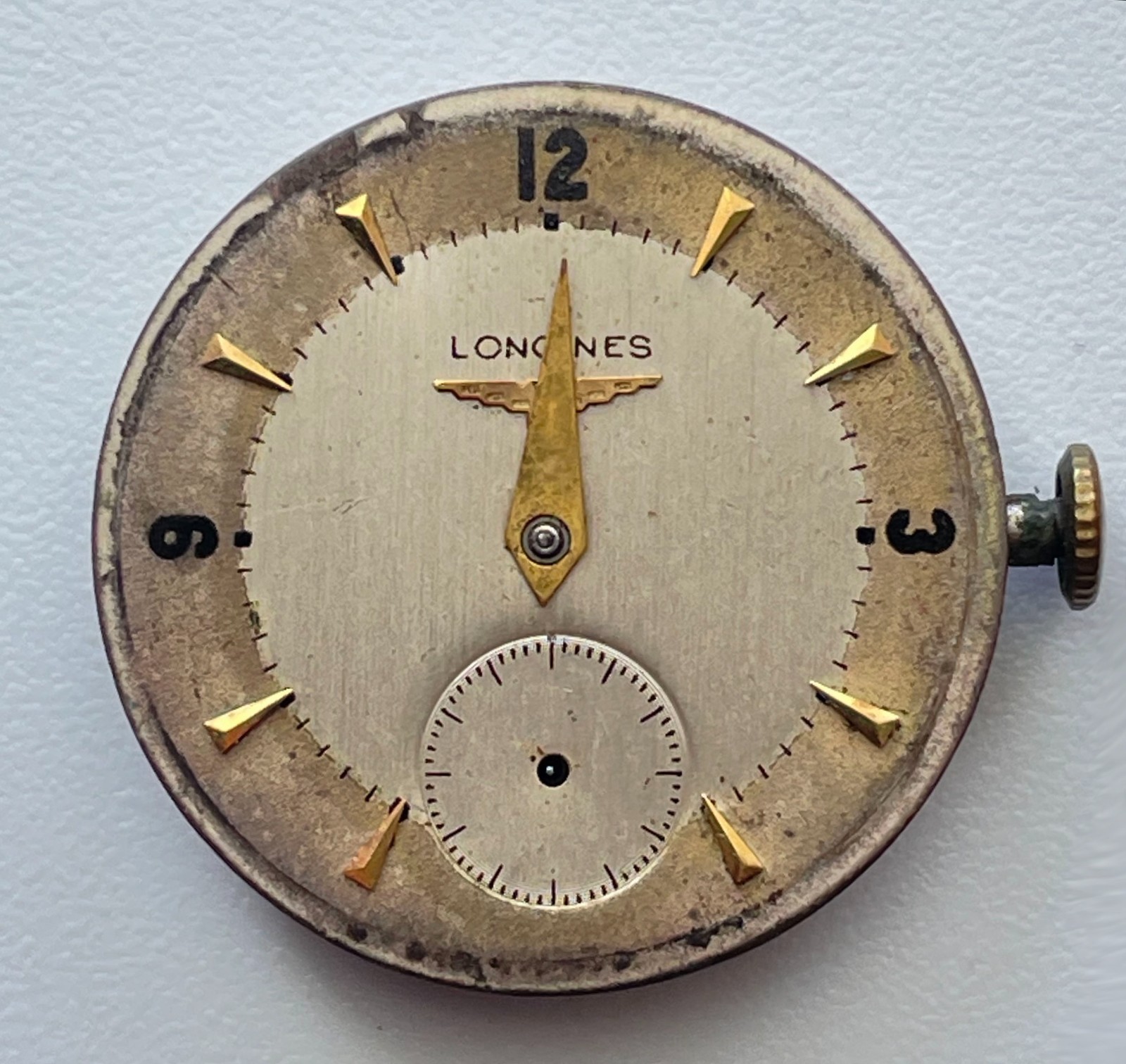 Vintage Longines Cal 23Z 17 Jewels Gold Watch Swiss Movement Parts or Repair