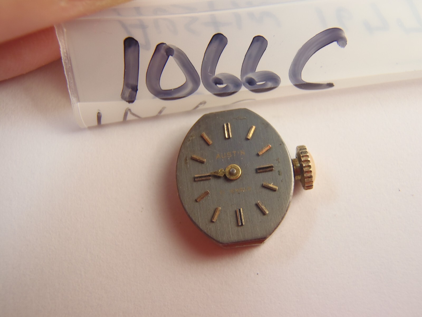 Austin Cal. 1677 Swiss Made 17 Jewels Wristwatch Movement Running